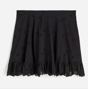 Madewell Eyelet Mini Skirt NWT